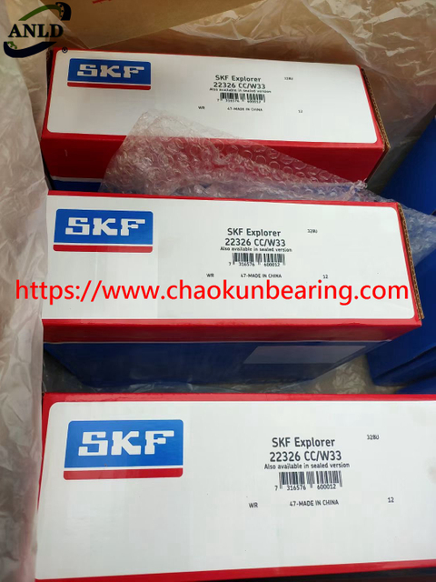 SKF 22326CC/W33 Steel Cage Spherical Roller Bearing
