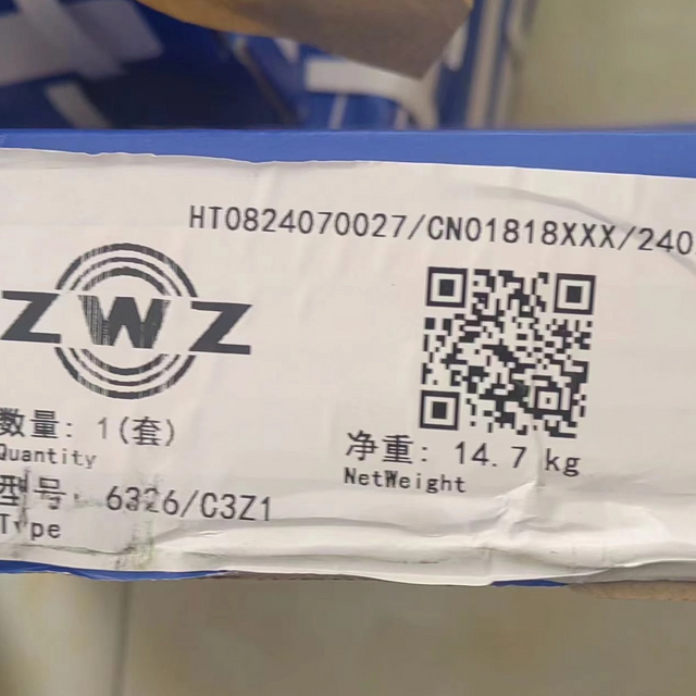 ZWZ 100% Original 6326/C3z1 Deep Groove Ball Bearings