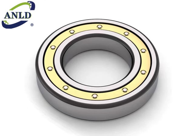 6322M/C3 C4 High Density Brass Cage Deep Groove Ball Bearing